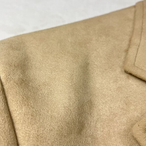 NEW Vintage Vegan Suede Blazer Suit Jacket Mens 42R 70s Academia Professor - Picture 2 of 16